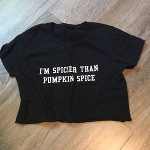 Women’s workout crop top